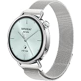 GIOPUEY Bands Compatible with Xiaomi Watch S4 41mm, Stainless Steel Braided Bracelet [Magnetic] Bracelet