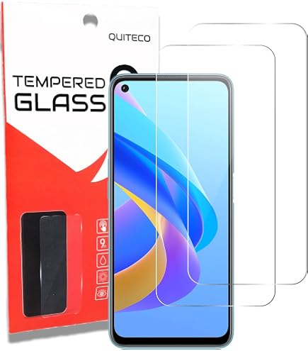 RKINC Vetro Temperato [3 Pezzi] per Oppo A54 5G, Oppo A74 5G, Pellicola