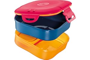 Maped Picnik Concepts 3 en 1 - Fiambrera, color rosa, 870701