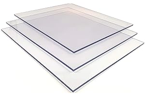 CK-PLATEX24 Polycarbonat Platte Makrolon® UV/Lexan® transparent 2-8 mm (1000 x 500 x 3 mm Makrolon® UV)