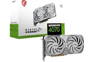 MSI GeForce RTX 4070 Ventus 2X White 12G OC