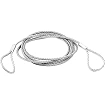 Fil à Linge Câble Acier Inoxydable 304 3mm - 5m Avec Tendeurs M5, Pour Clôture, Corde à Linge, Suspension Fil A Linge Extérieur Acier