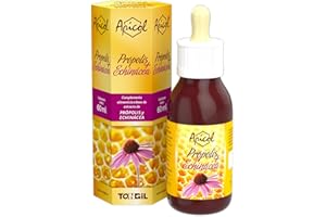 Apicol Própolis + Echinácea | Propóleo y Equinácea en Gotas 60 ml | Irritación de Garganta, Apoyo Inmune, Efecto Suavizante en Cuerdas Vocales - Sin Alérgenos | de Tongil