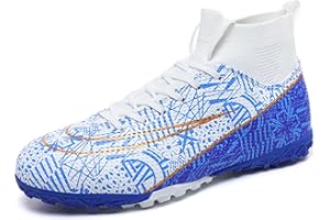 BAODLE FG/AG Chaussures de football pour enfant garçon Chaussures d'entraînement professionnelles à pointe TF pour homme