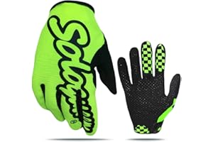 ‎SOLO QUEEN SOLO QUEEN Handschuhe für SIM Racing | Karting | ATV | alle Lenkrad Games | Kunstleder