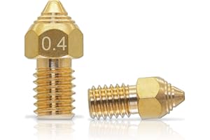 Sea 3D S-MeCS Düse 5x 0.8mm. Nozzle für Anycubic, e3d v6 und Prusa 3D Drucker