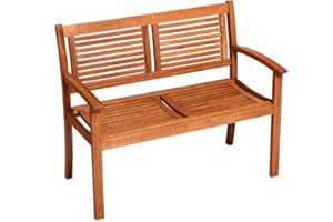 gartenmoebel-einkauf Gartenbank Cordoba 2-sitzer, Eukalyptus Holz, FSC®-Zertifiziert