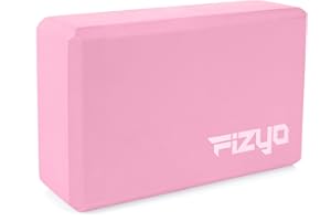 Fizyo Blocco yoga antiscivolo in schiuma EVA Cubo per yoga, pilates, stretching, meditazione, fitness, stretching, stretching, alta qualità, per principianti e avanzati, uomini