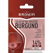 Browin 400537 Lievito Bayanus + Nutriente Per Vino Forte 21% - Kit Universale Per 25 Litri (17g) - 5