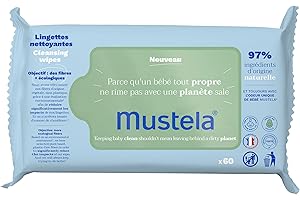 Lingettes Nettoyantes x60 Mustela