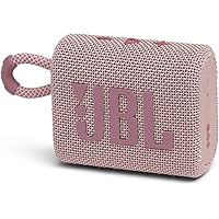 JBL GO 3 Speaker Bluetooth Portatile, Cassa Altoparlante Wireless con Design Compatto, Resistente ad Acqua e Polvere IPX67, f
