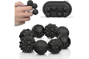 AOTBLCER Magnetic Fidget Balls, Geräuschlose Magnetische Stressbälle Teenager, Frauen & Männer - Fidget Toy für sofortige Entspannung & Konzentration in Büro und Zuhause