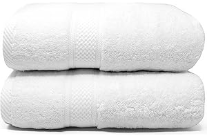 LEBENGOOD – Set Asciugamani Bagno 2 Pezzi – Spugna 100% Cotone OEKO-TEX® 550gsm – Telo Doccia e Asciugamani Bagno Grandi (70x140 cm) – Extra Morbidi Super Assorbenti–Teli Doccia Grandi Casa Hotel Spa