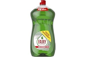 Fairy Ultra Original Líquido Lavavajillas 1250ML Fórmula Efectiva Que Deja Los Platos Relucientes, Impresionante Poder Antigrasa