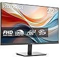 KOORUI E2212F 22 Inch FHD Monitor, Gaming 100Hz, VA Computer Monitors, 1080P Pc Screen, Adaptive Sync, 5ms, VESA 100x100mm, Eye Care, HDMI, VGA