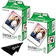Fujifilm Instax Mini Film - Twin Packs (40 EXP Total), ISO 800, Compatible with Instax Mini Evo, 12, 11, 9 Models