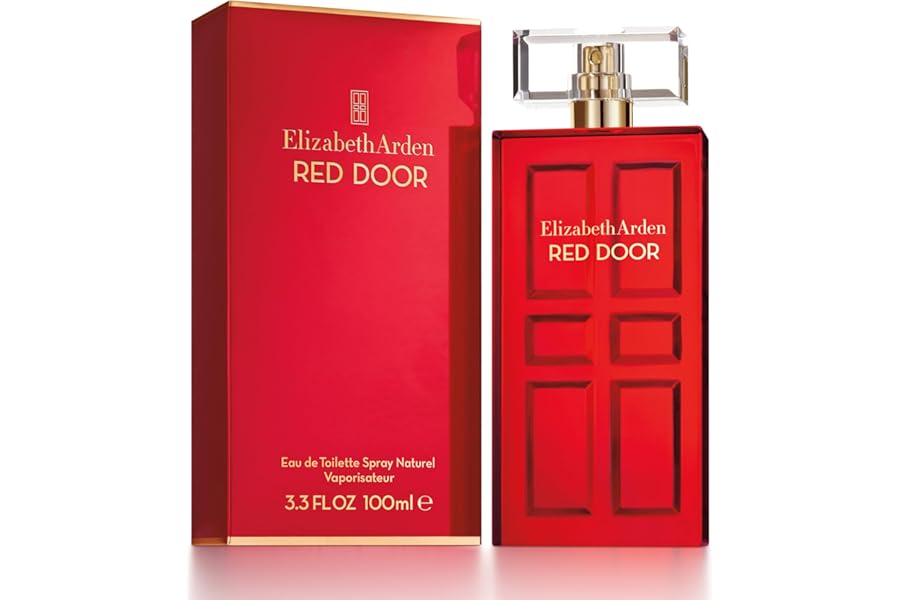 Elizabeth Arden Red Door Eau de Toilette Spray, 100ml, floral woody perfume, luxury fragrance for women