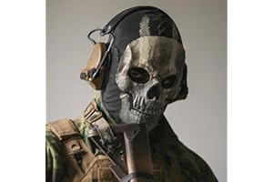 Yearsahrk Ghost Mask Call of Duty Skull Mask Balaclava Ski Face Mask Carnival Halloween Costume Cosplay Prop