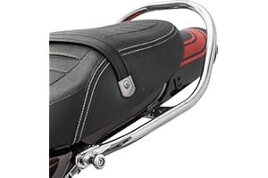 LORABABER Barres d'appui arrière pour Passager de Moto, Barre d'appui en Acier pour siège arrière Compatible avec Z900RS Z 900 RS 2018-2025 (Chrome)