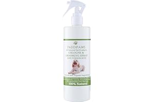PADDIPAWS 100% Natural Dog Perfume Spray - Baby Powder Dog Spray for Smelly Pooches - Natural Dog perfume Spray - 250ml