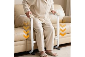 ZYNCOVE Stand Assist Aid for Elderly, Mobility Standing Aid Rail for Couch, Sofa, Chair Multifunctional Mobility Standing Aid Frame, Support Up to 330 lbs for Patients,Seniors and Disabled, Safety Anti-slip