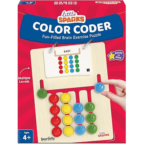 Smartivity Kids Montessori Slide Puzzle I Color & Pattern Matching Learning Toys for Kids 4-8 Years I Birthday Gift for Boys & Girls I Educational Activity for 4,5,6,7,8 I Travel Friendly