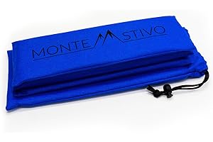 Monte Stivo Expedition | Asiento Exterior 30x40 cm Asiento para niños y Adultos - cojín Plegable en 4 para Senderismo