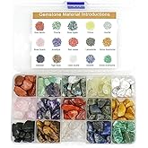 24 Packs Healing Crystals Natural Heart Crystals Love Shaped Pocket Polished Stones Heart Healing Crystal Stones For Gifts Chakra Reiki Yoga Meditation Relief Anxiety Stress #B098
