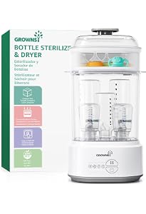 Sterilizzatore Elettrico Cecotec Per Biberon - 6 Biberon In 8 Minuti, Display Digitale, Sicuro E Senza BPA
