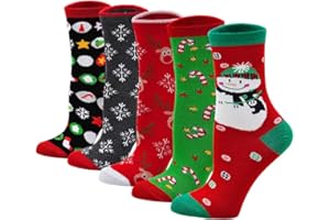 ZFSOCK Calcetines Divertidos Mujer Algodón: Patrón de Animados Animal Fantasía Tobilleros Cortos Coloridos Clásico Dibujos Perro Gato Navidad Año Nuevo Cumpleaños 5 Pares EU 35-42