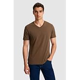 U.S. Polo Assn. Erkek Kahverengi Tiş&ouml;rt Basic 50326944-VR029