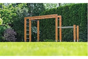 Buzz Gardens PULL UP GYMNASTICS Powder Coated Metal Monkey Bar Dip bar Ladder Rungs Chin up Climbing