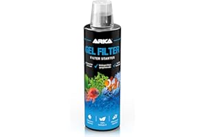 MICROBE-LIFT Filterbakterien Aquarium 473 ml – 2-in-1 Starterbakterien & Mulmabbau – sofort haftend & aktiv – für Süßwasser & Meerwasser – reduziert Schmutz, Ammonium & Nitrit – stabilisiert Filter – ARKA