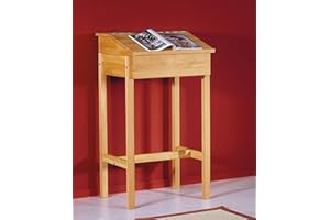 M&H NATÜRLICH WOHNEN Stehpult Dieter Buche massiv natur geölt