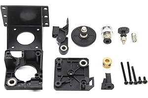 Befenybay extrusor de titanio mejorado y piezas de impresora 3D para CR10, V6 Hotend J-Head Bowden soporte de montaje de filamento de 1,75 mm