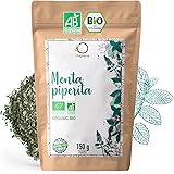 ORIGEENS FOGLIE DI MENTA PIPERITA BIO 150g - Menta secca per tè alla menta, tisane fredde e cucina - Tisana menta piperita bi