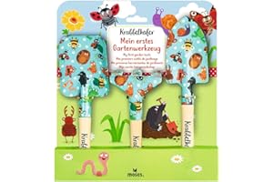 moses. 16142 Ensemble de 3 pièces pour enfants comprenant une pelle de jardin, une pelle à main et un arc de mauvaises herbes Multicolore