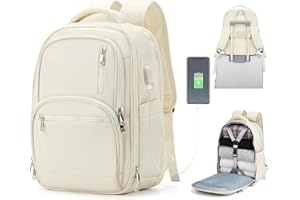 livbote Mochila Viaje Cabina Avión 40x20x30, Mochila 40x30x20, Mochilas de Viaje para Avion, Travel Backpack para Mujer Hombre