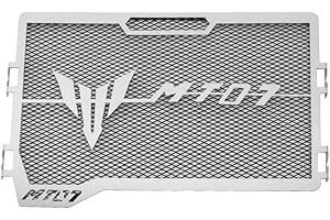 BXMOTO Motocicleta Acero Inoxidable Cubierta de la Rejilla del Radiador para MT07 MT 07 2014-2020