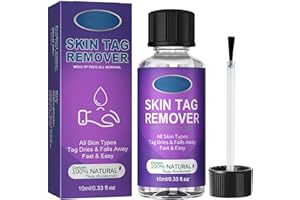 GOODNITES Skin-Tag-Remover-Kit, Mole & Wart-Remover Liquid, Fast-Acting Skin-Tag-Remover for Tag Removal & Verruca-Treatment