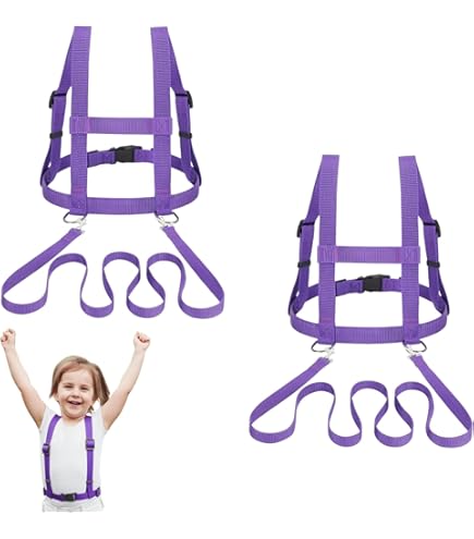 Gaethra Pferdegeschirr Set Für Kinder - 3 Stück Verstellbare Spielleine