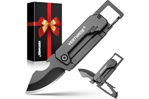 Geschenke für Männer- Taschenmesser Schlüsselanhänger - Multitool für Weihnachtsgeschenke, Camping Gadgets Klappmesser, Geburtstagsgeschenk für Männer Papa Opa, Adventskalender 2025 Weihnachten