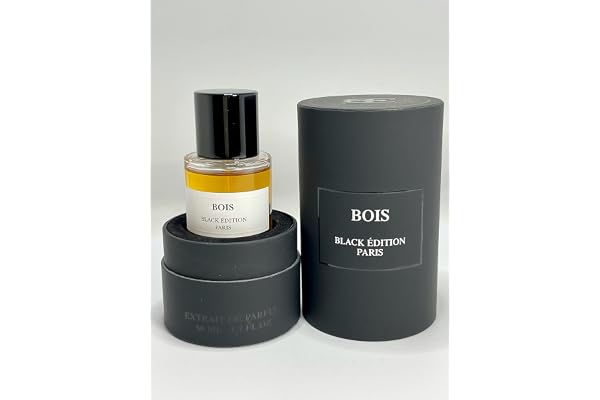 Parfum Homme Black Édition"Bois" Made in France