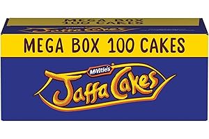 McVitie's Jaffa Cakes Original Mega Value Pack Biscuits 100 Count (Pack of 1)