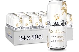 Hoegaarden Blanche Bière Pack de 24 Canettes de 50cl