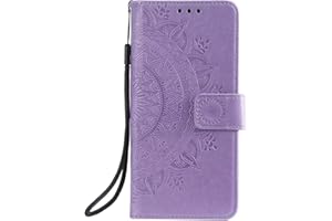 Bnvdfre Motorola Moto G54 Case Protective Motorola Moto G54 Wallet Phone Case Flip PU Leather Shockproof Card Holder Magnetic Stand Cover for Motorola Moto G54, Purple
