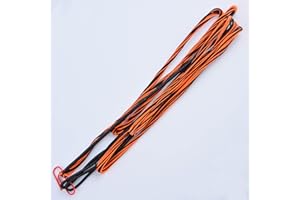 ‎AMEYXGS Dacron Bow String Replacement for Traditional and Recurve Bows - AMO 48-70 Inch (122-178 cm) - 12/14/16 Strands - High Quality Replacement String for Archery