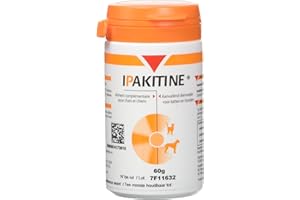 Vetoquinol Ipakitine Solution pour Trouble Digestif pour Chien Pot de 60 g