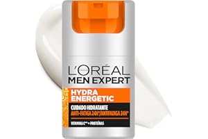 L'Oreal Paris Men Expert - 24H Hydra Energetic cuidado hidratante anti-fatiga, 50 ml