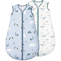 Babyslaapzak, 2,5 TOG baby winterslaapzak, 100% katoen, babyslaapzak voor het hele... | bol